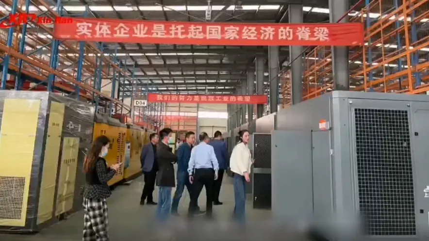 Large Energy-Efficient Screw Compressor for Solar Glass Industry