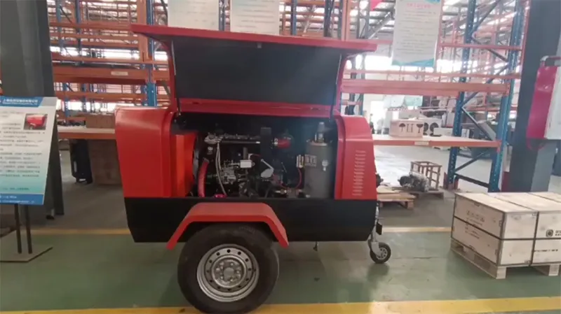Diesel Mobile Air Compressor