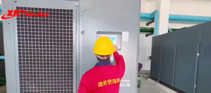 Large Energy-Efficient Screw Compressor for Solar Glass Industry